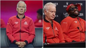 WATCH: John McEnroe shoots down reporter for asking him about his time as Laver Cup captain after final stint; leaves Ben Shelton, others in splits