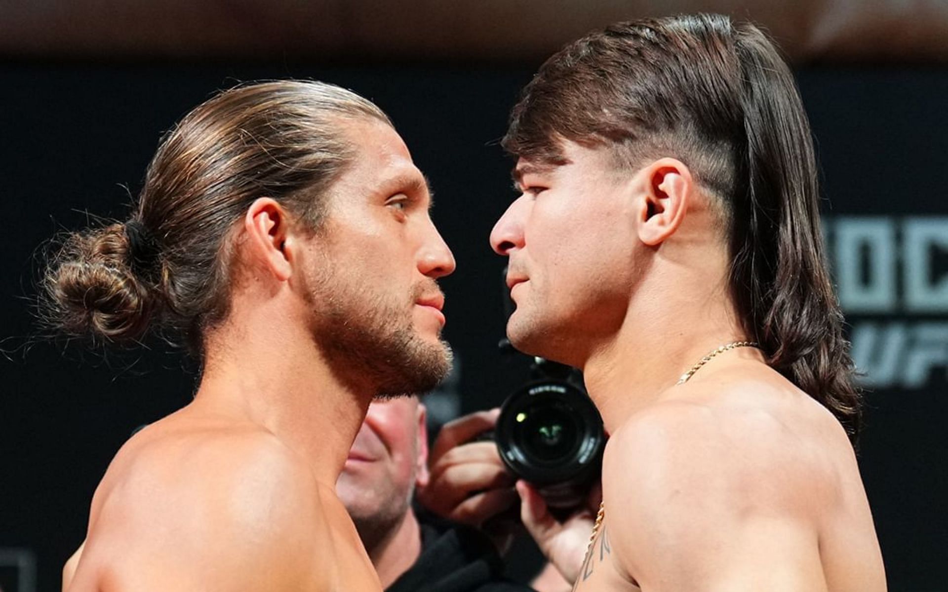 Brian Ortega (left) will take on Diego Lopez on the main card of Noche UFC 306. [Images courtesy @ufc on Instagram]