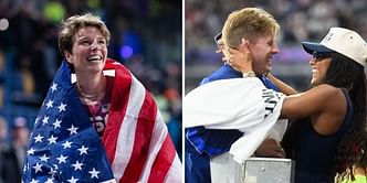 "Don't think it's gone to their head at all"- Nikki Hiltz on Tara Davis-Woodhall & husband Hunter remaining grounded after Olympic triumphs