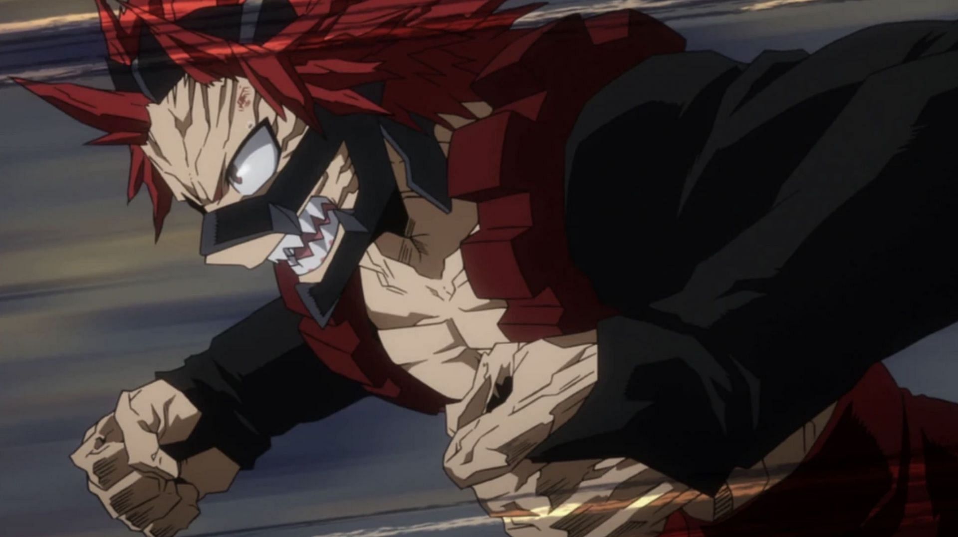 Eijiro Kirishima as seen in anime (Image via Studio Bones)