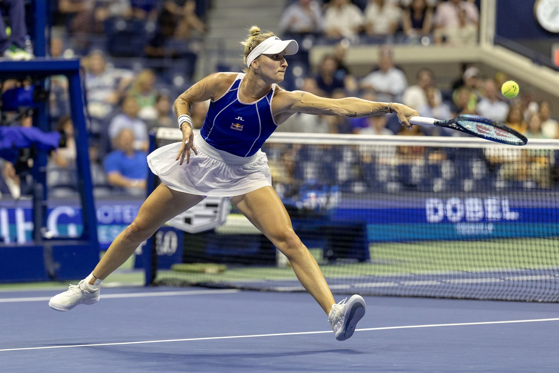 Marketa Vondrousova underwent shoulder surgery.(Image via Getty)