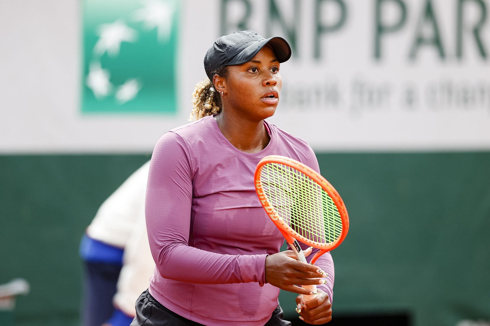 Taylor Townsend at the 2022 French Open (Source: Getty Images)