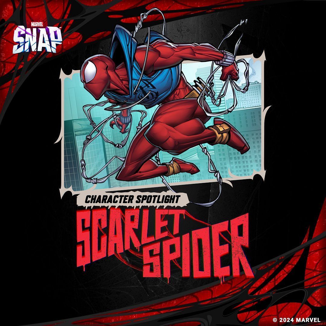 Marvel Snap Scarlet Spider (Image via Nuverse)