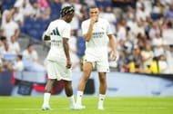 Vinicius Junior and Kylian Mbappe