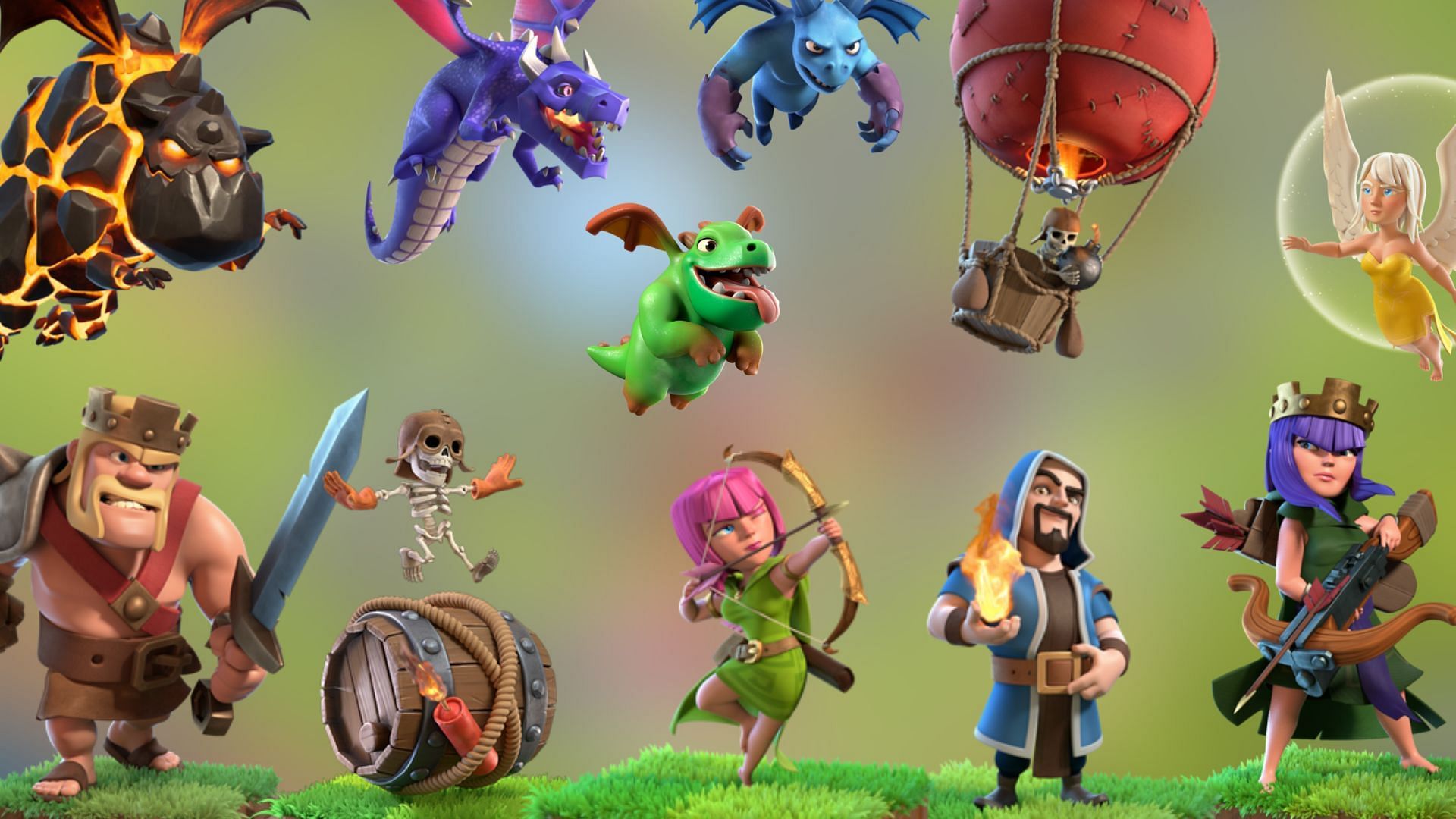 Best Lava Hound attack strategies in Clash of Clans (Image via SuperCell)