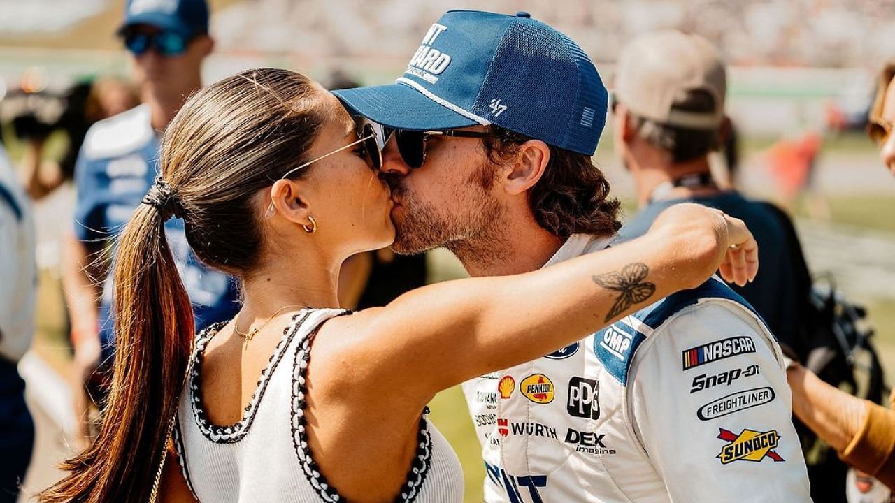 Ryan Blaney and Gianna Tulio