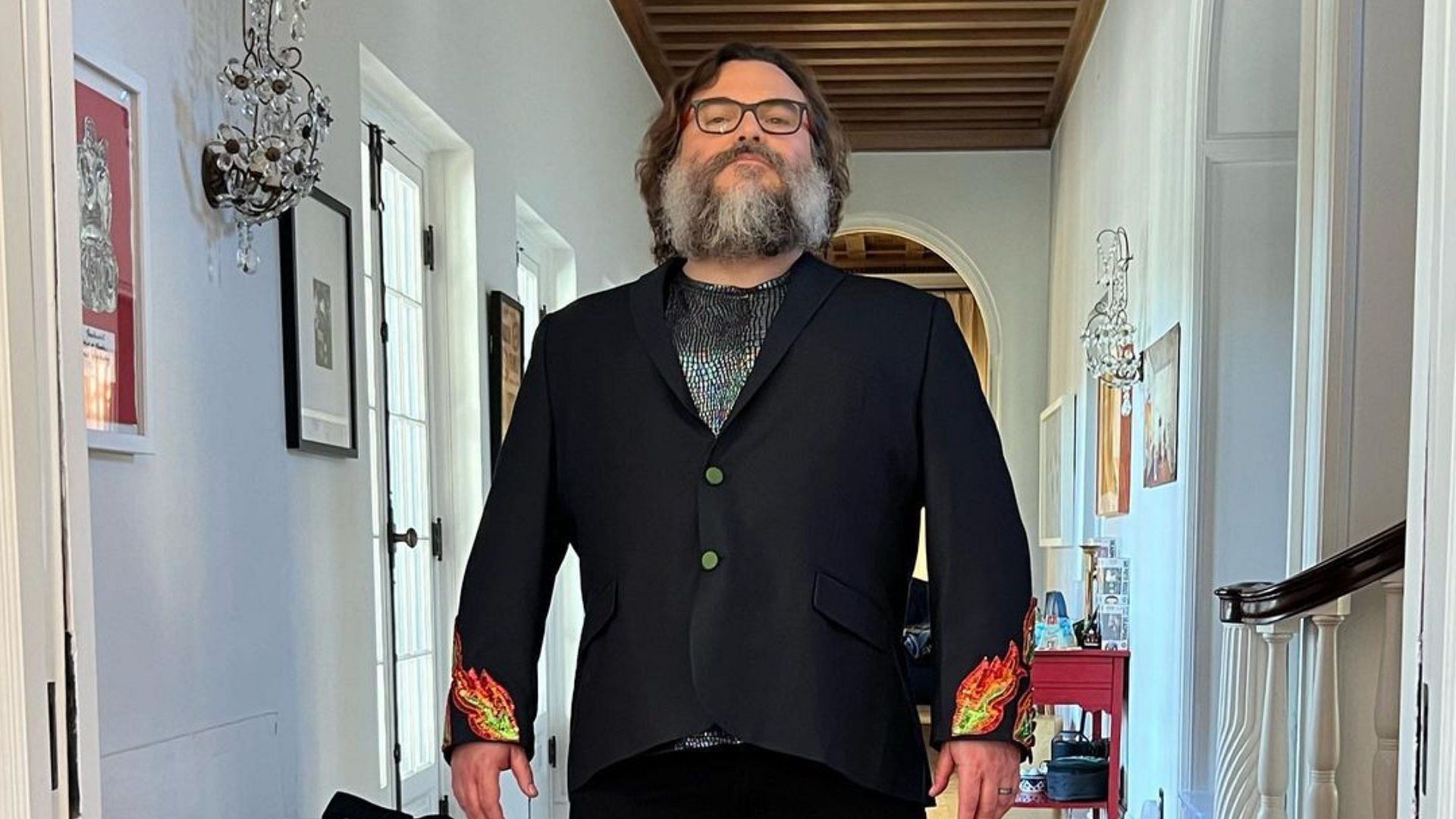 Jack Black as seen in an Instagram post (Image via Instagram/@Jackblack)