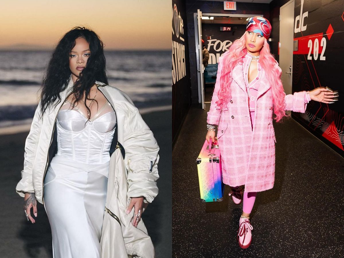 Nicki Minaj and Rihanna are Boy Moms who gush over their kids constantly (Image via Instagram/@badgalriri/@nickiminaj)