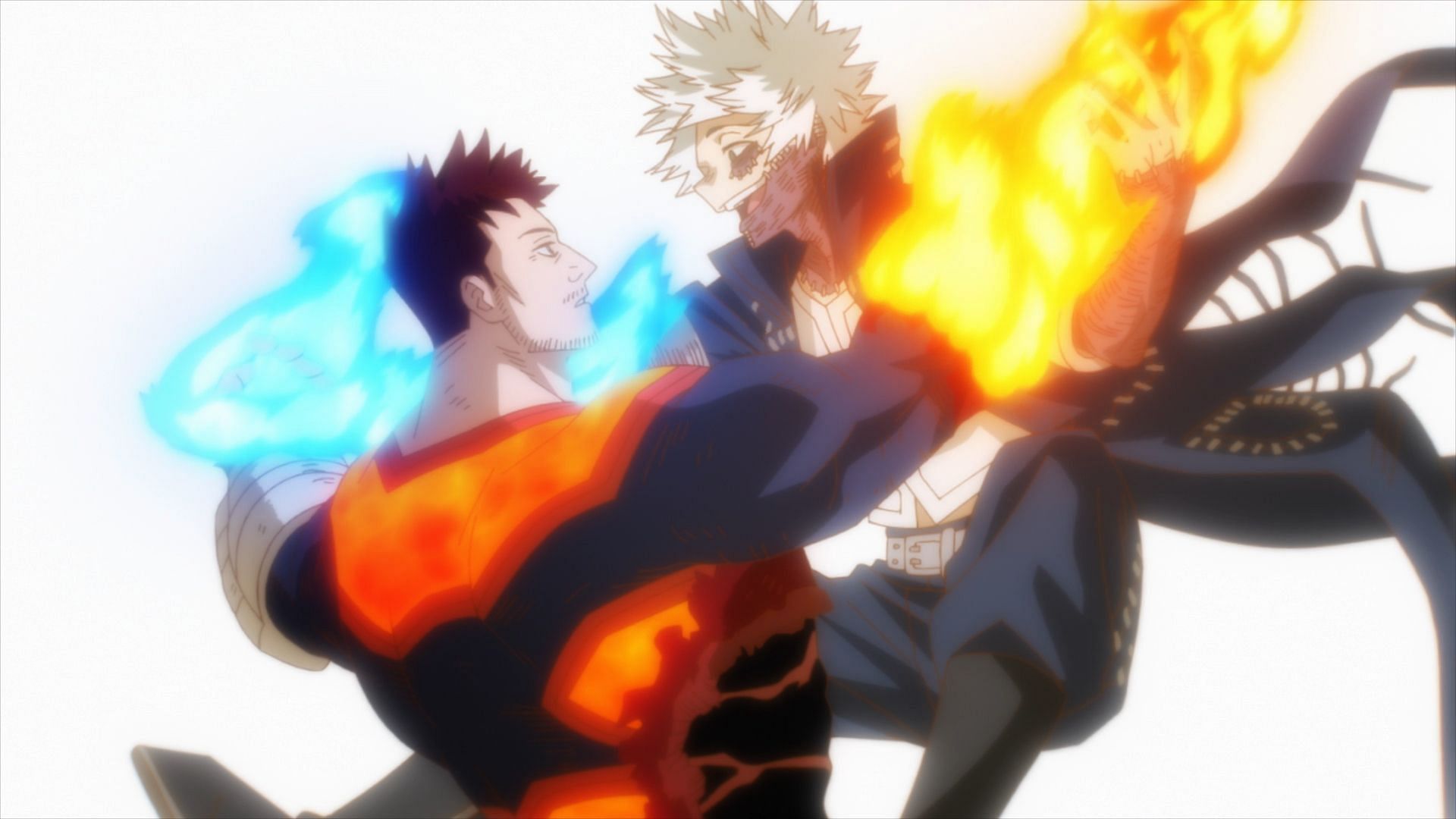 Dabi and Endeavor reunion (Image via Bones)