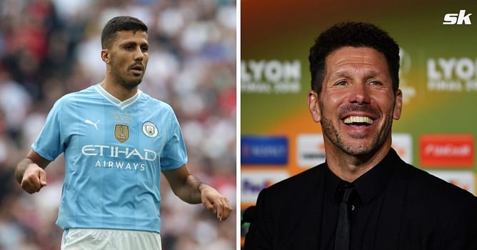 “That was another important piece” - Manchester City star Rodri reflects on Diego Simeone’s impact on his career and what the Atletico boss taught him