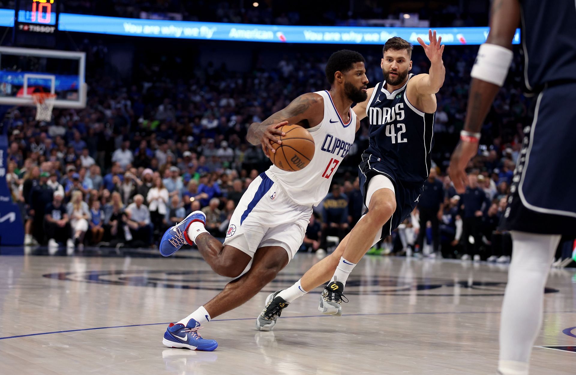 George has previously played for the Los Angeles Clippers (Image via Getty)