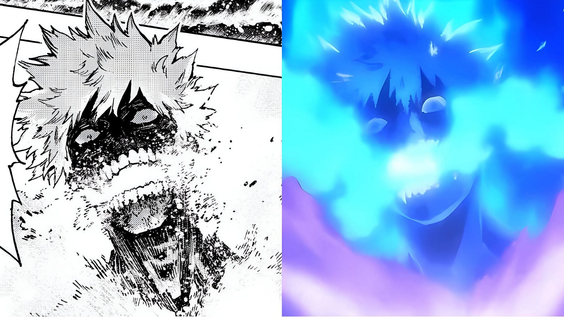 My Hero Academia season 7 episode 15: Anime vs Manga comparison (Image via Shueisha &amp; Bones)