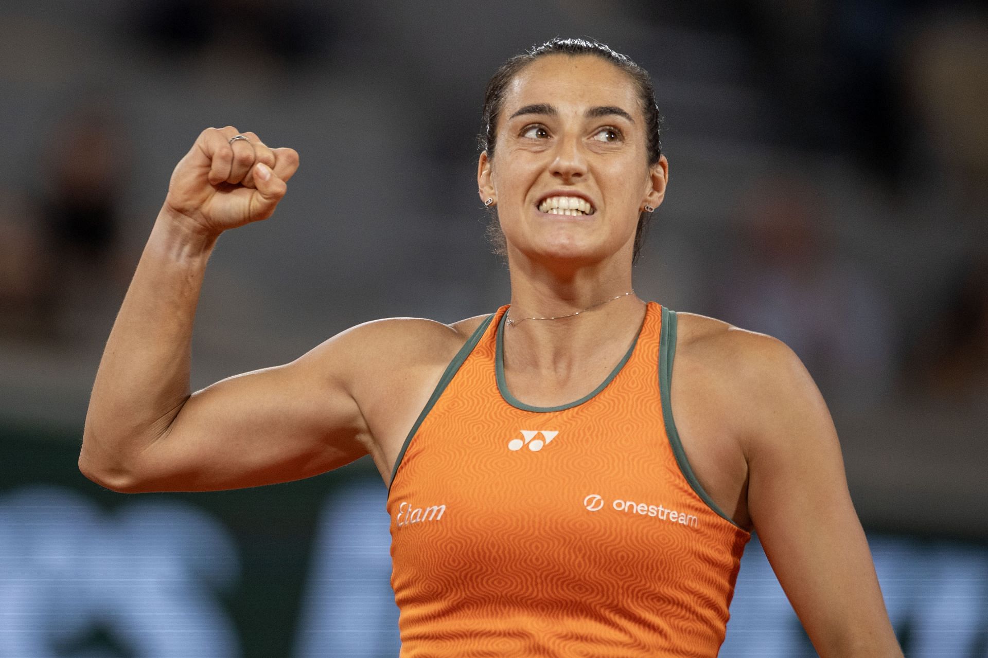 Caroline Garcia at Roland-Garros 2024. - Source: Getty