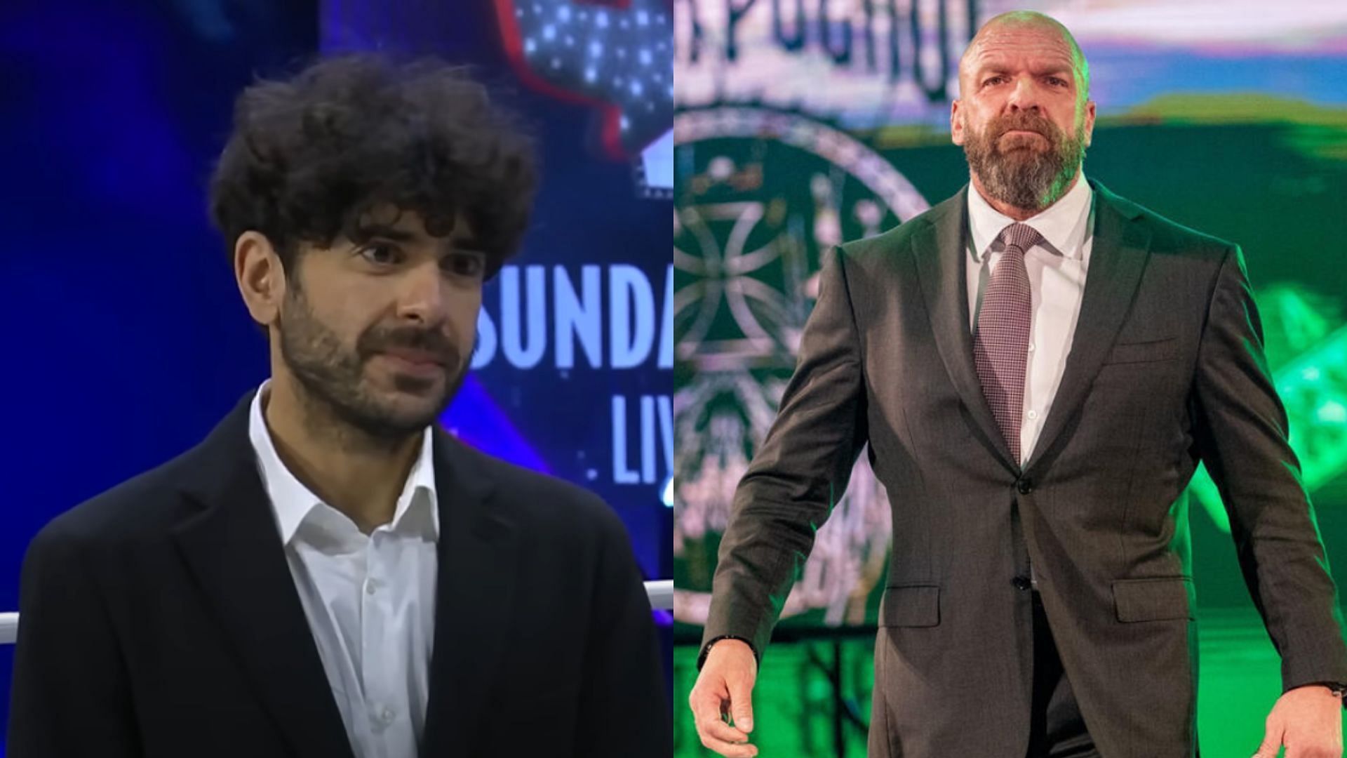 Tony Khan and Triple H are the respective creative heads of AEW and WWE [Image Credits: AEW