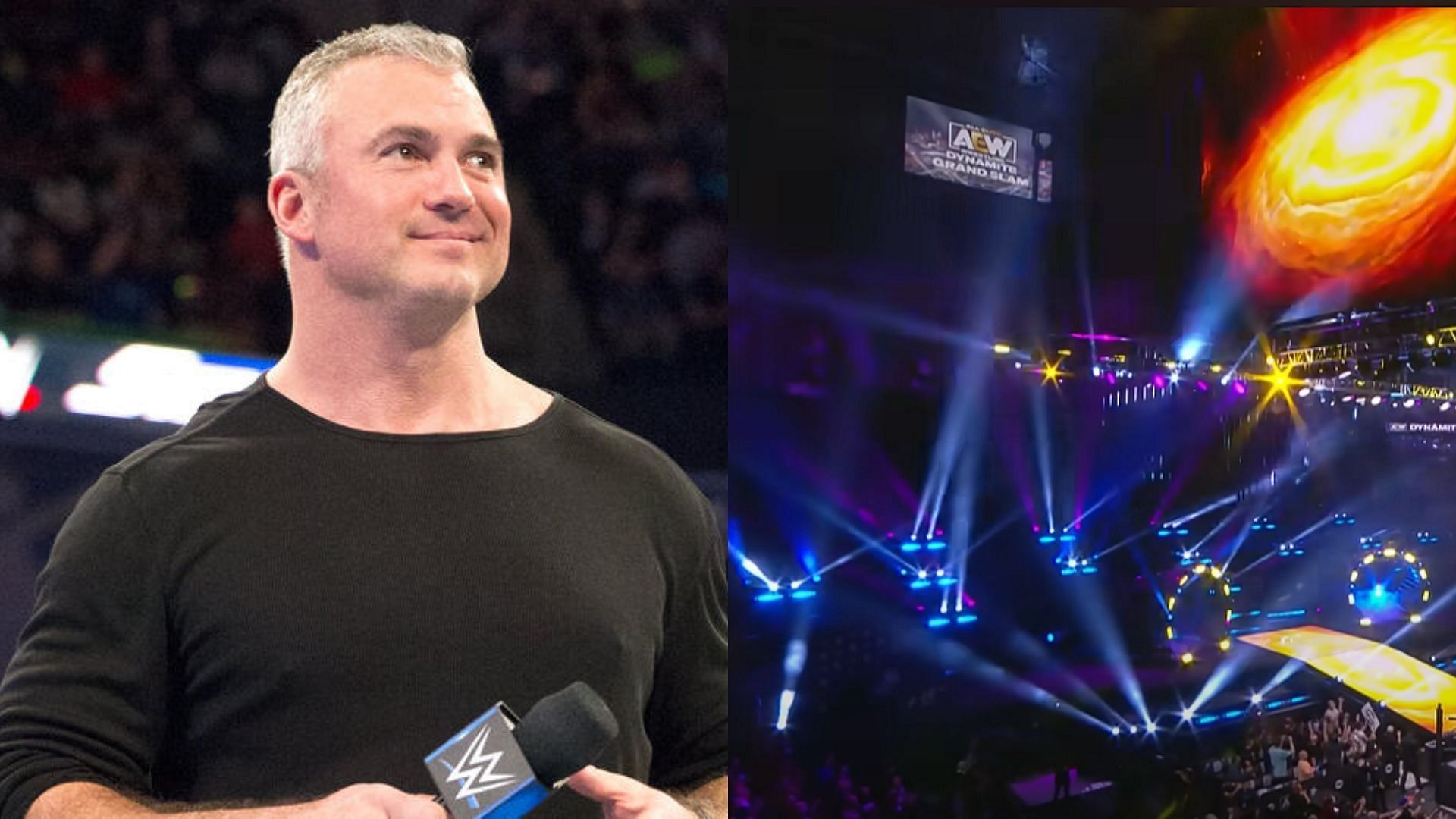 Shane McMahon is a former WWE veteran [Photo: WWE Official Website and AEW Official YouTube Channel]