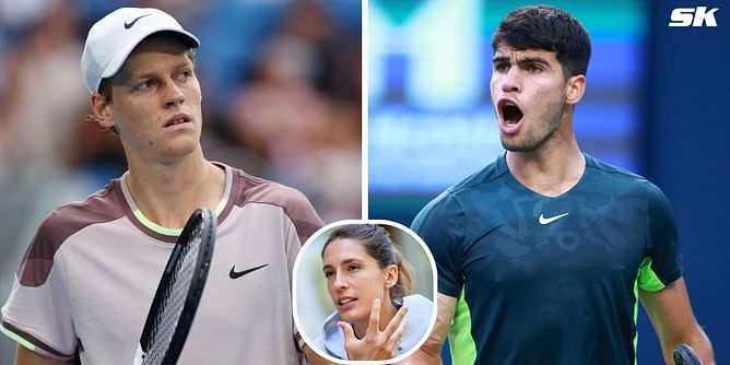 "When Jannik Sinner doesn’t play well, he’s right away boring...Carlos Alcaraz still fails gloriously": Andrea Petkovic on fans 'flocking' to Spaniard
