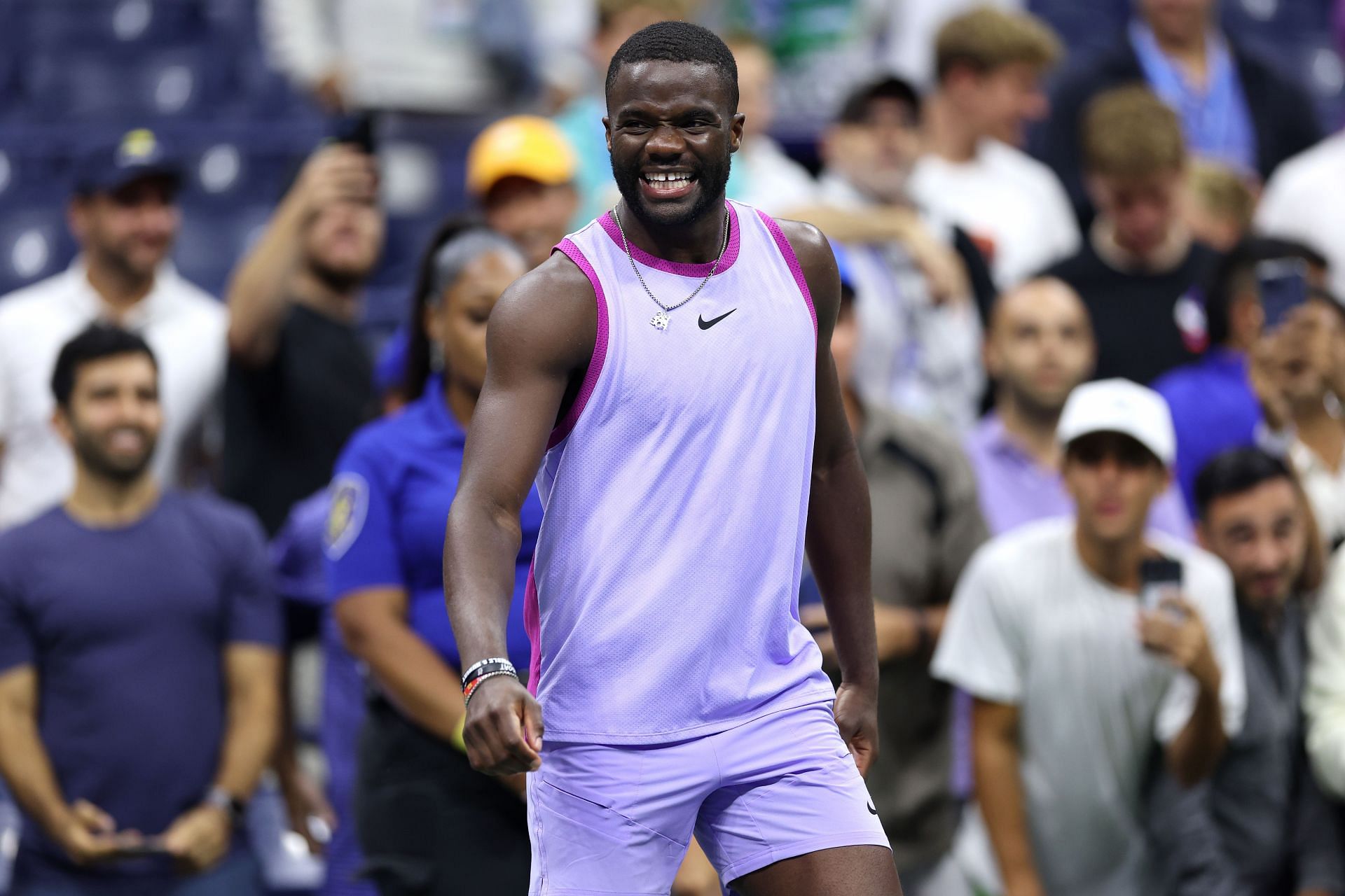 Frances Tiafoe pictured at the 2024 US Open | Image Source: Getty