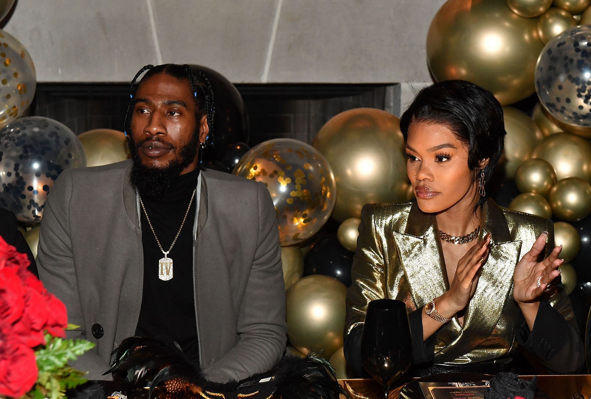 The Black Tie Masquerade NYE Party Hosted By Teyana Taylor &amp; Iman Shumpert - Source: Getty