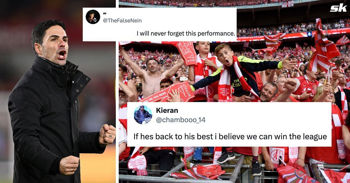 Arsenal fans reacted on social media