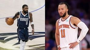 "These guys have aura": NBA fans react to Jalen Brunson, Kyrie Irving putting in offseason work together