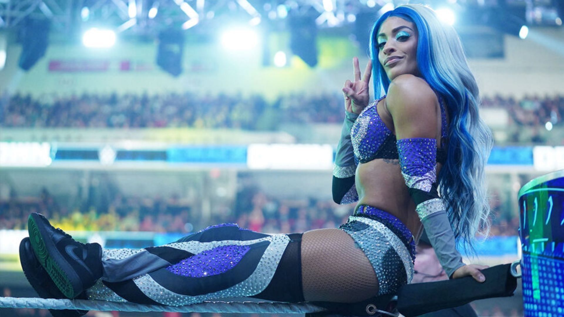 Zelina Vega performs on RAW [Photo credit: WWE via USA Network]