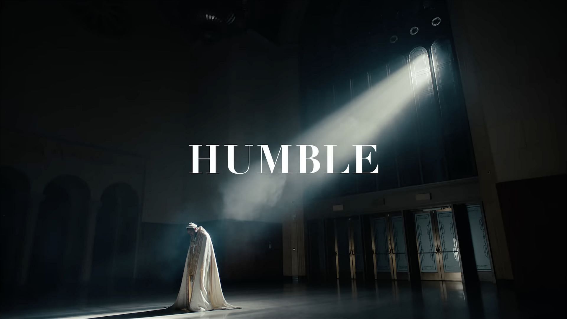 Kendrick Lamar in the music video for &#039;Humble&#039; uploaded to YouTube on March 31, 2017 (Image via YouTube/@kendricklamar)