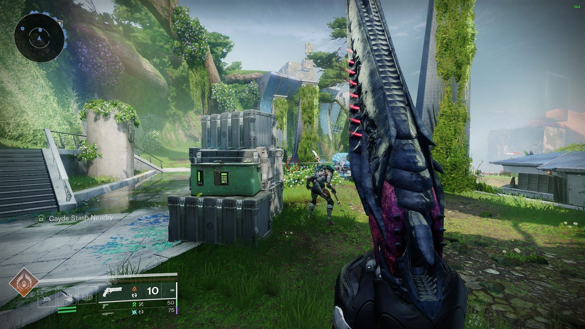 Stash on top of other stashes (Image via Bungie)