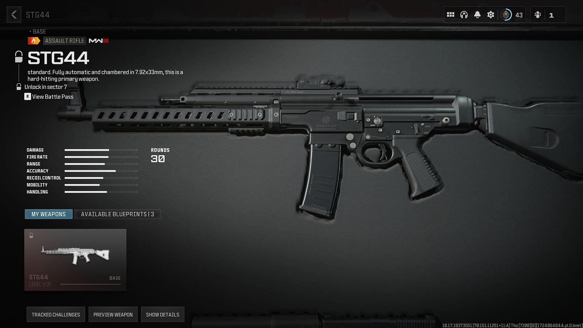 STG44 in Warzone (Image via Activision)