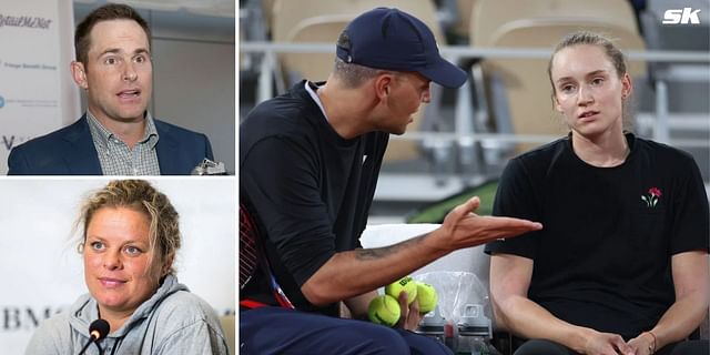 You don't get kicked off for nothing" - Andy Roddick and Kim Clijsters on Elena  Rybakina's ex-coach Stefano Vukov's presence at US Open before split