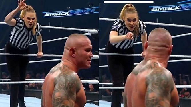 Jessika Carr sends message after yelling at Randy Orton on WWE SmackDown