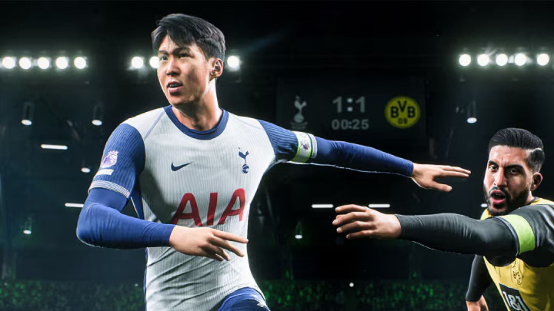 Heung Min Son in one of FC 25&#039;s promotional images (Image via EA)