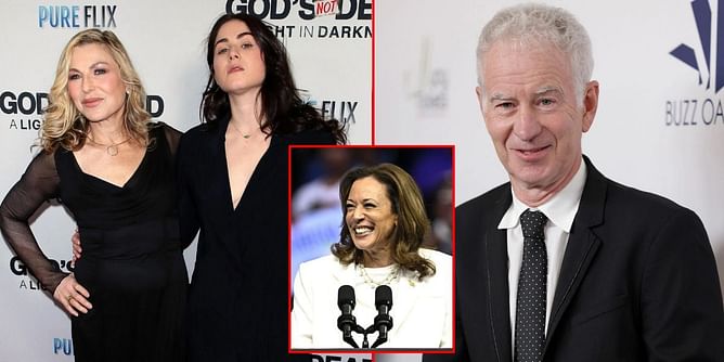 "Kamala Harris obviously, are you kidding?" - John McEnroe's ex-wife Tatum O'Neal, daughter Emily voice their opinion after Donald Trump debate