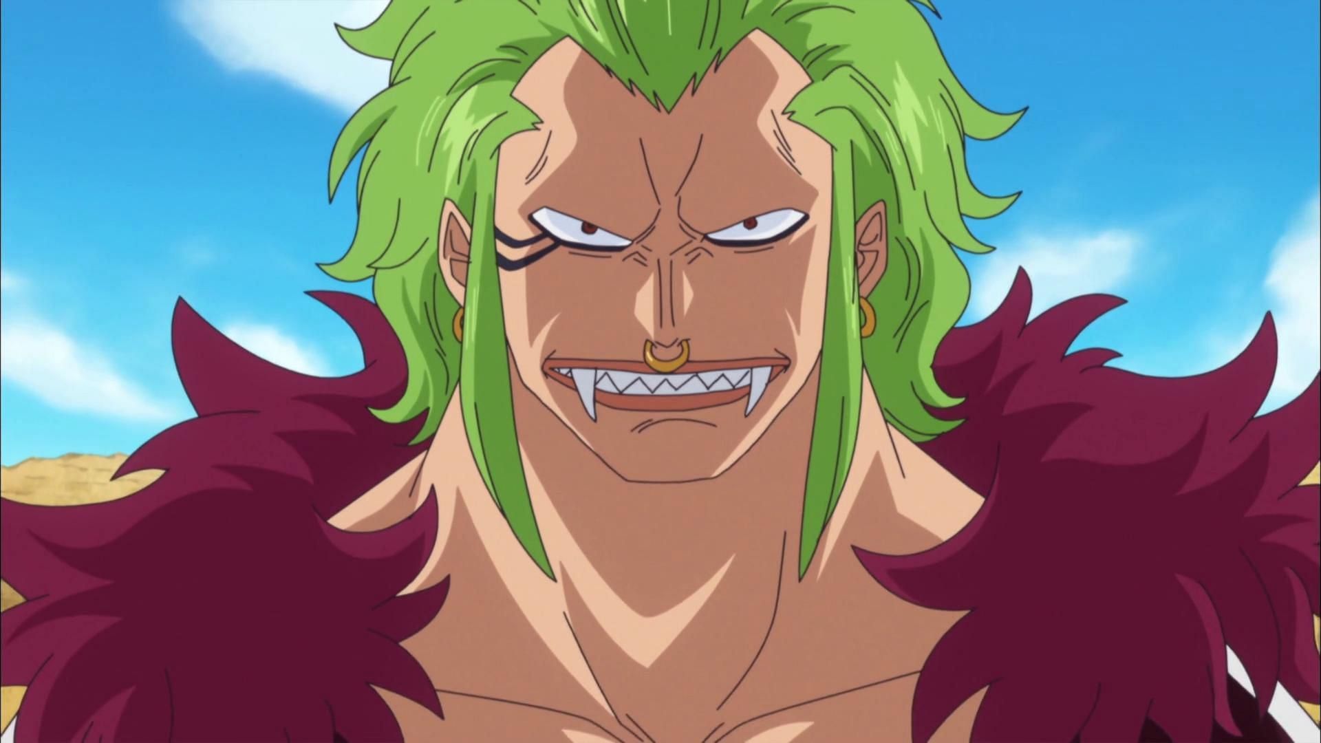 Shanks finally exacts revenge against Bartolomeo in One Piece Chapter 1126 (Image via Toei Animation)