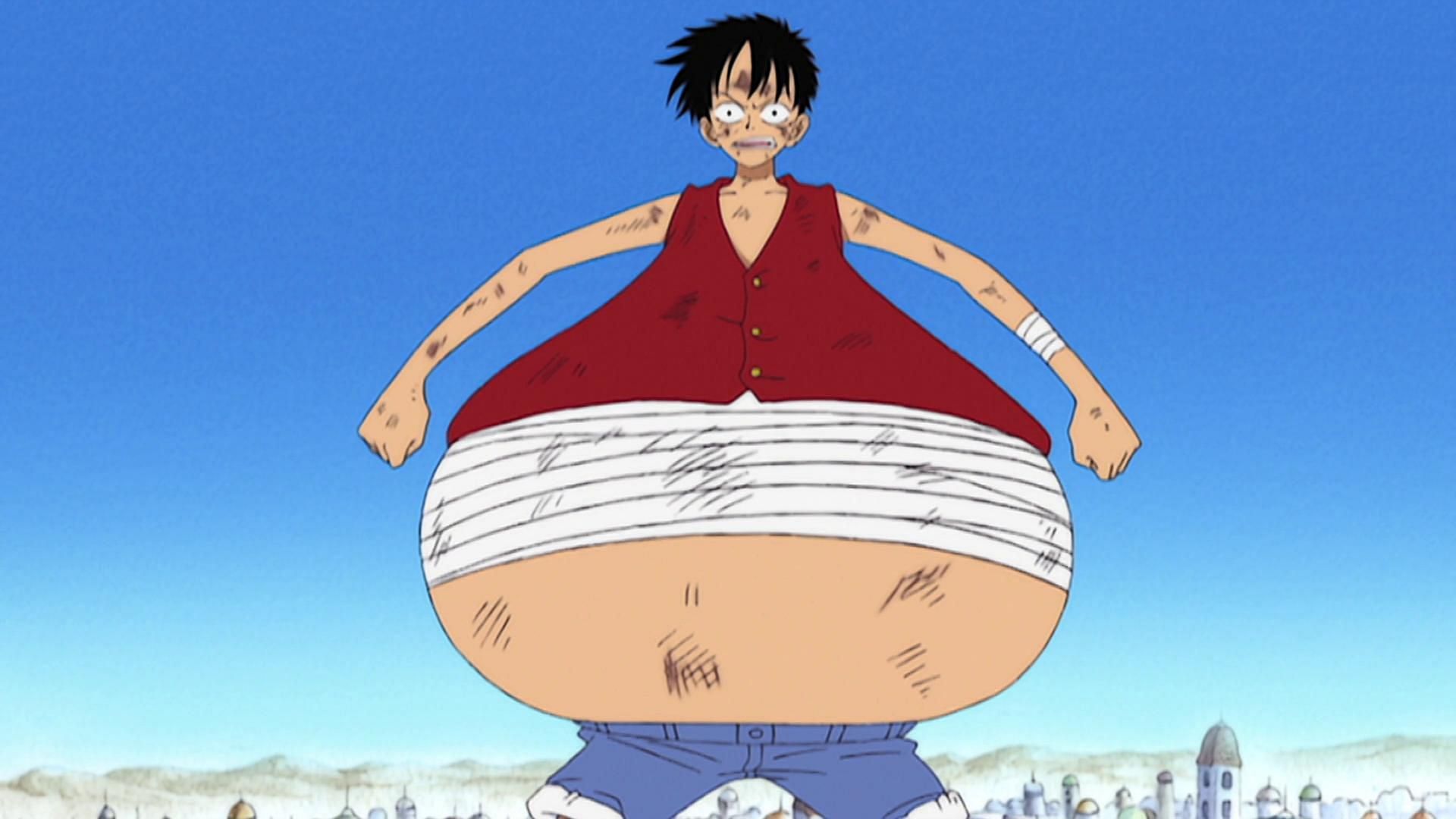 Water Luffy as seen in One Piece (Image via Toei Animation)