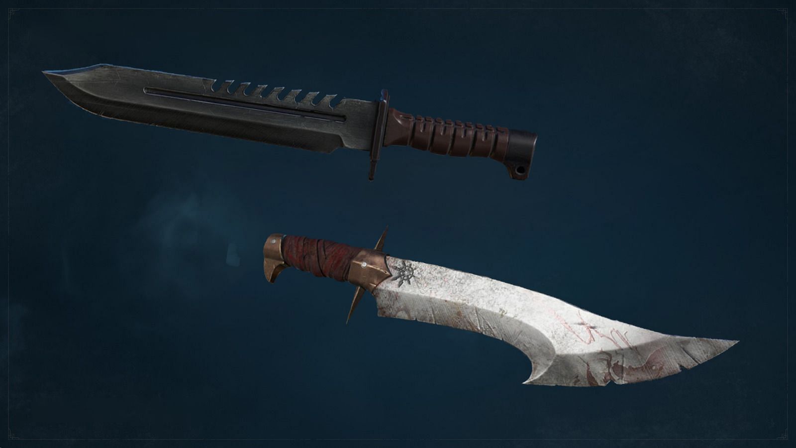 Combat Knife (Top) and Heretic Combat Knife (Bottom) (Image via Focus Entertainment)