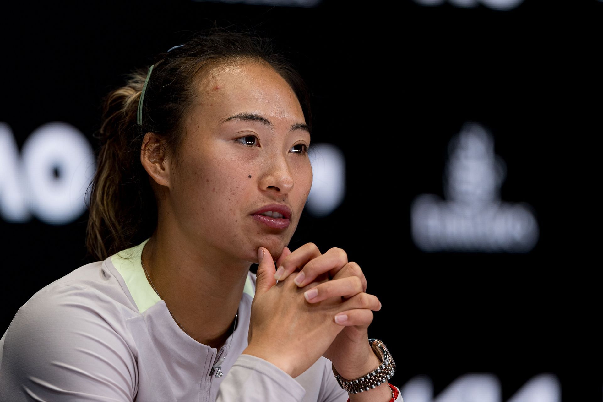 Zheng Qinwen at the 2024 Australian Open (Image source: Getty)