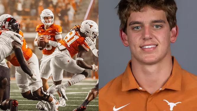 "Is there a trophy for best backup QB?": CFB fans pumped after Arch Manning throws his first touchdown of his Texas career