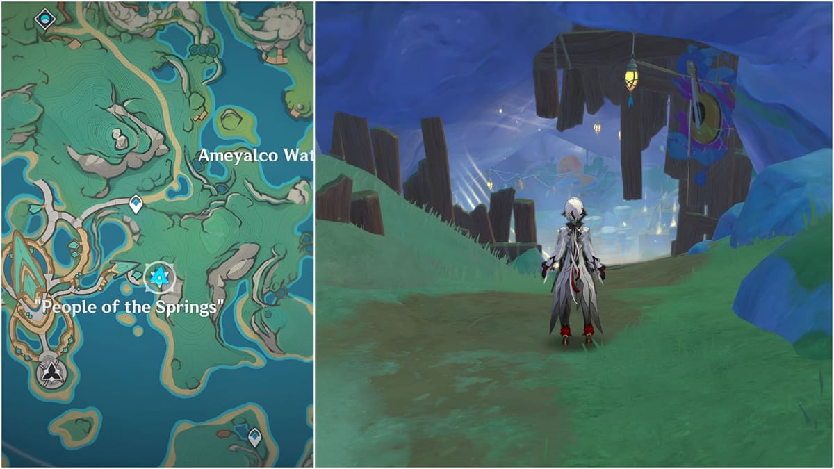 Genshin Impact Tribal Secret Spaces locations