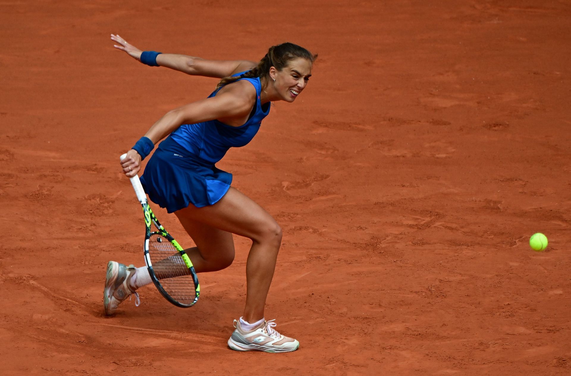 Lucia Bronzetti at the French Open 2024. (Photo: Getty)