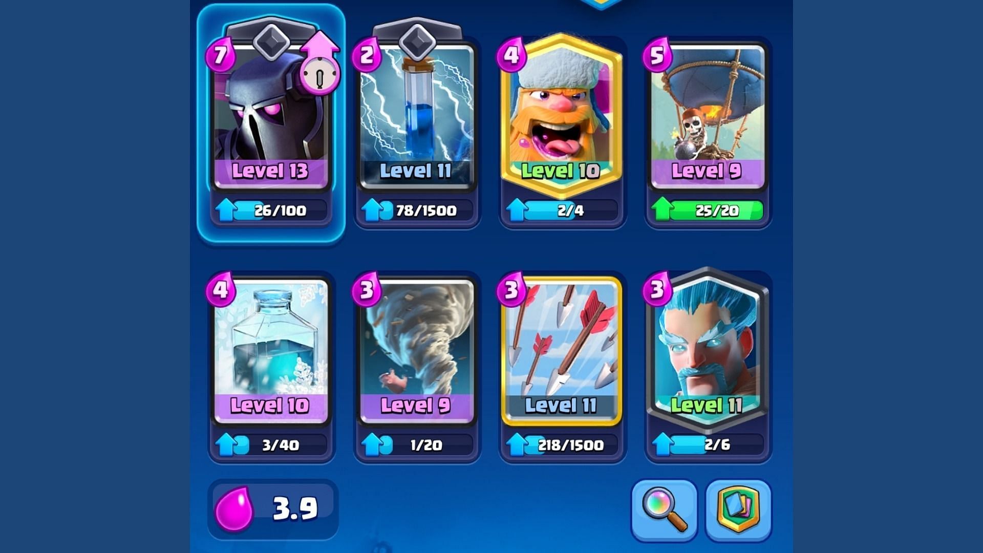 Balloon is used in many Lumberjack decks in Clash Royale (Image via Supercell)