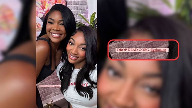 Angel Reese shares selfie with Gabrielle Union