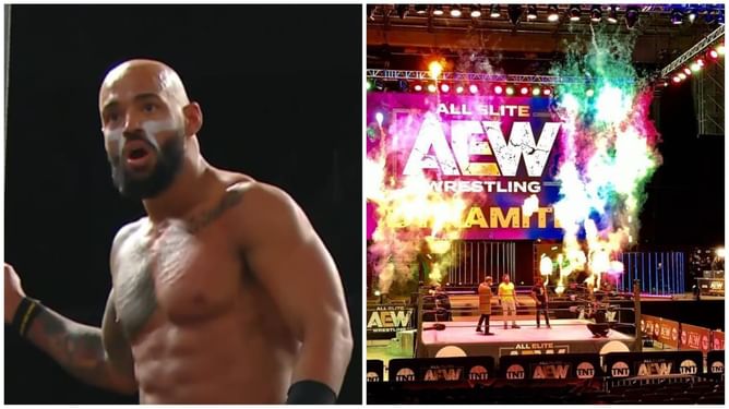 Ricochet makes terrible botch during his match on AEW Dynamite