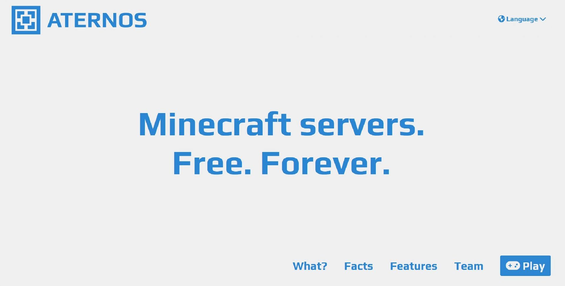 Aternos serves millions of users daily, making it one of the staples of free server hosting (Image via Aternos.org)