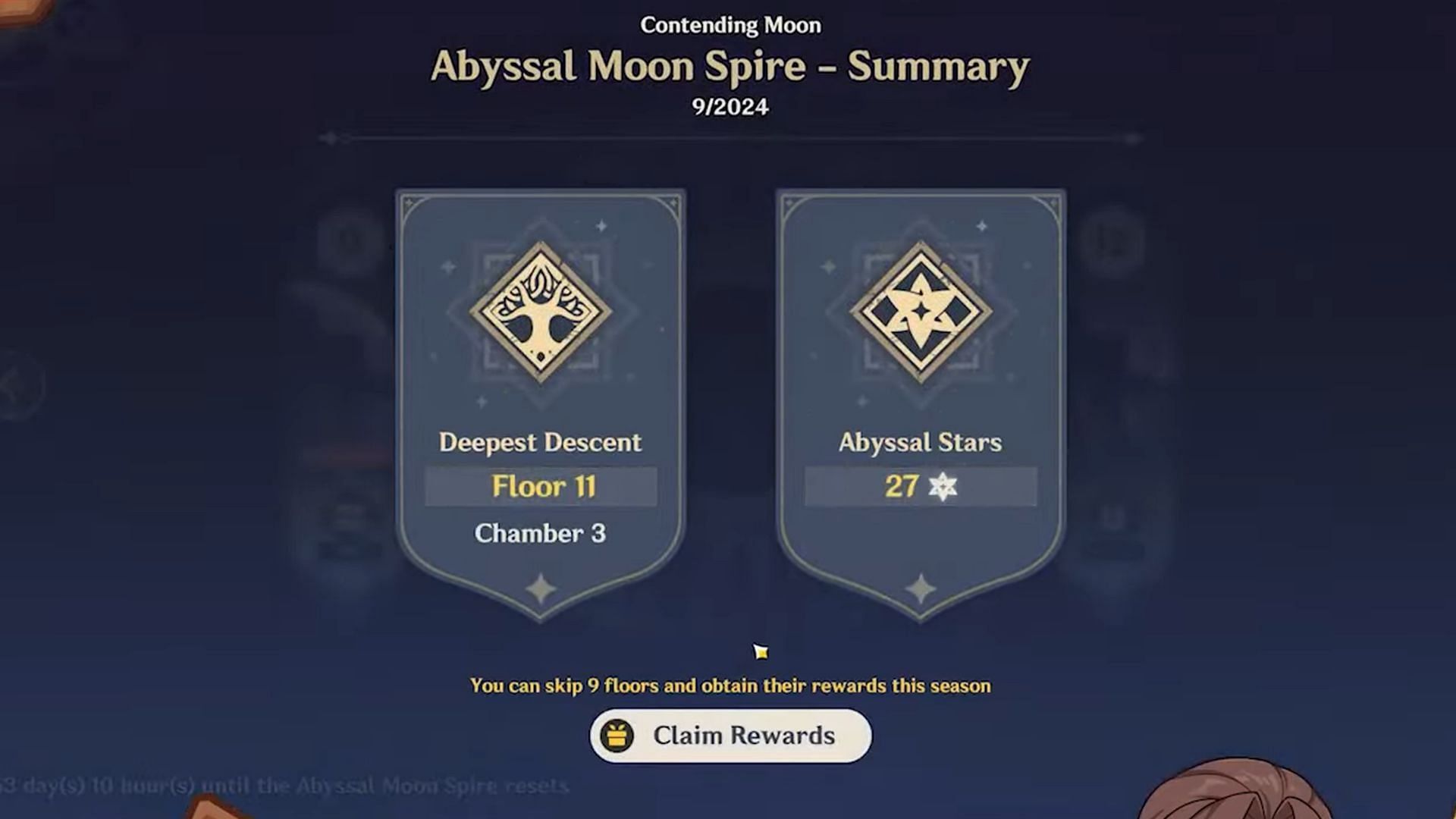 A new skip feature will be added in Spiral Abyss (Image via HoYoverse)