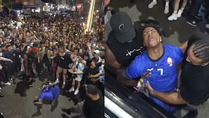 "Take him to the hospital": Fans express concern for IShowSpeed after streamer lands on asphalt while attempting a backflip