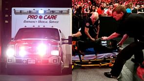 Top wrestler suffered injury during match; was stretchered away off-camera - Reports