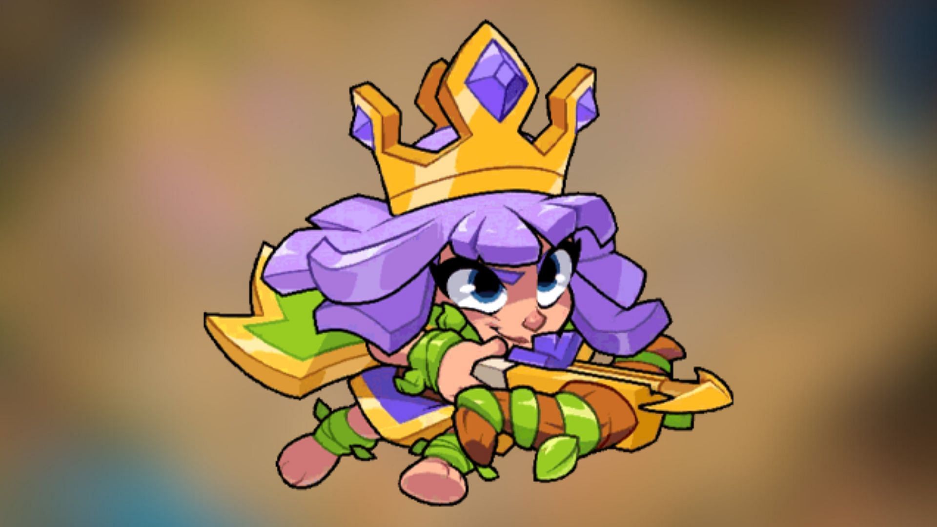 Archer Queen allows all ranged units around her to attack faster (Image via SuperCell)