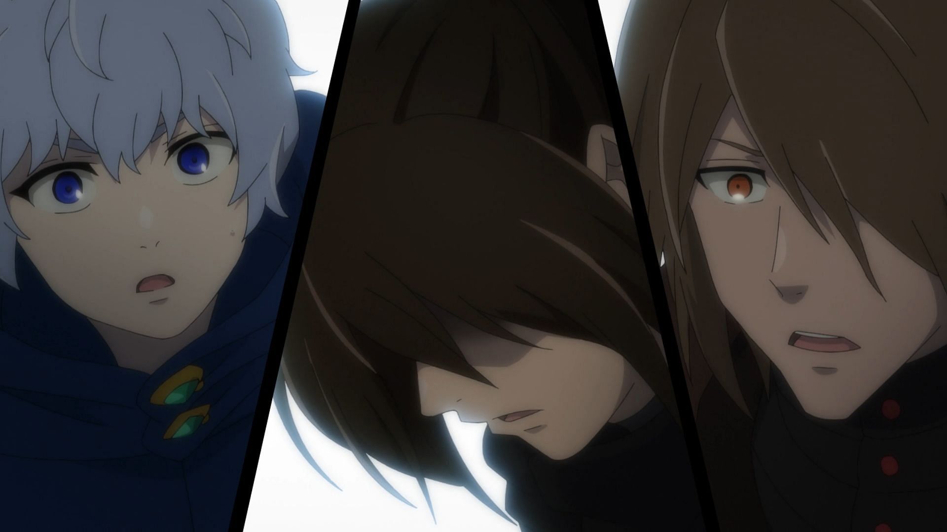 Ran, Baam, and Cassano in Tower of God season 2 episode 12 (Image via The Answer Studio)