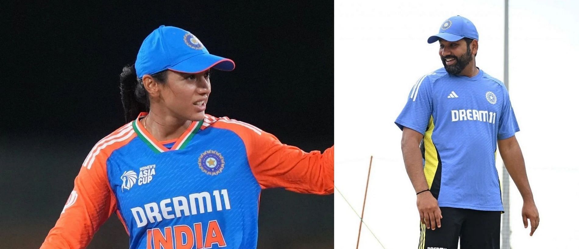 Smriti Mandhana, Rohit Sharma