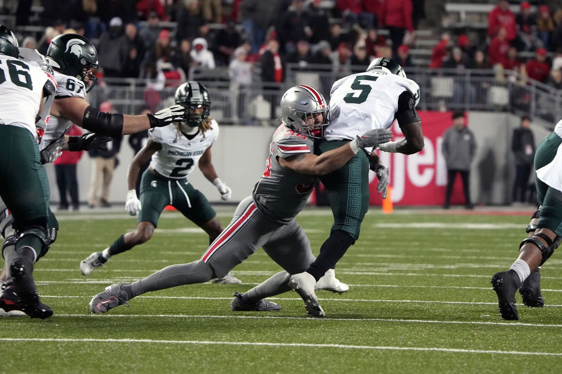 COLLEGE FOOTBALL: NOV 11 Michigan State at Ohio State - Source: Getty